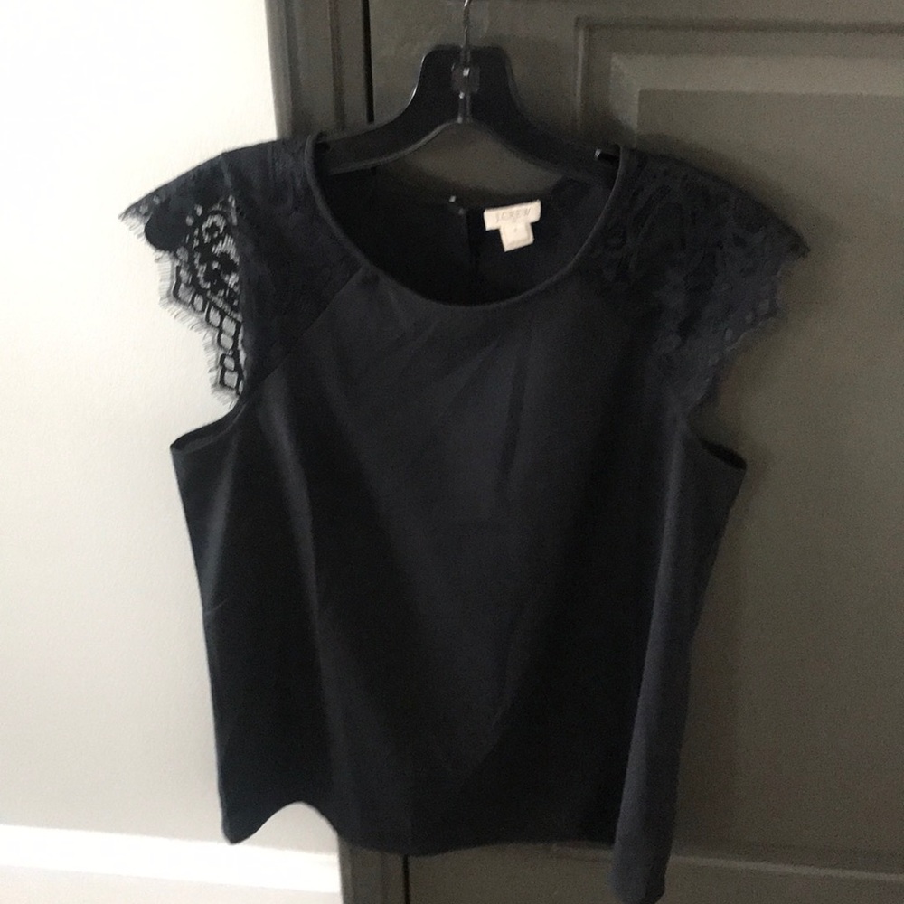 Black J Crew blouse